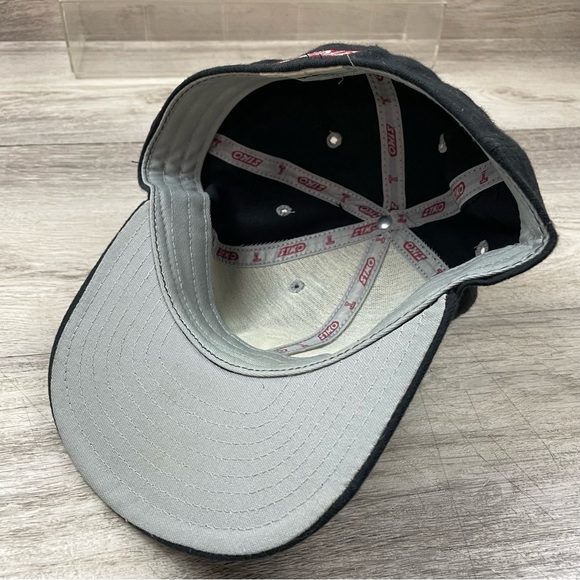 Vintage NCAA Temple Owl Hat Tyro 001 New Era Fitted Hat 7 1/4 Stretch Black - Picture 7 of 8